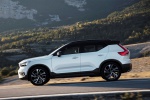2019 Volvo XC40 T5 R-Design AWD in Crystal White Metallic - Driving Left Side View
